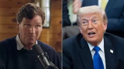 Tucker Carlson Compares Trump to Smoking Hash in NYT Interview