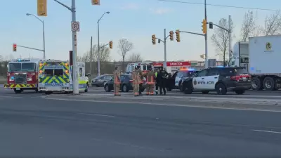 Two Hamilton Police Cruisers Involved in Chain-Reaction Crash