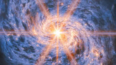 Webb Telescope Captures Stunning Heart of Spiral Galaxy M77