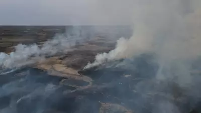 Wildfire Burns on Star Blanket Cree Nation; Crews Battle Blaze in Saskatchewan