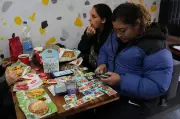 Argentine Plazas Buzz with World Cup Sticker Trading Fever