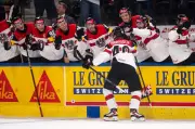 Austria beats Latvia for 3rd straight win at ice hockey worlds