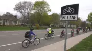 Bike Bus Trend Grows: Students Ride Together to School in Canada