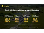 BitFuFu Announces April 2026 Bitcoin Production and Operational Updates