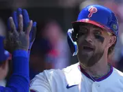 Bryce Harper's bizarre toothbrushing method goes viral on TikTok