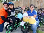 Calgary Club Gives 10,000th Bike to Child in Need