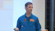 Canadian Astronaut Joshua Kutryk Inspires Crowd at Calgary's Telus Spark