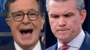 Colbert Mocks Hegseth's 'Kamikaze Dolphin' Denial in Pentagon Briefing