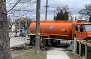 Damaged Vehicles Reported Near Winnipeg Road Closure Scene