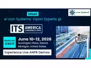e-con Systems to Showcase AI-Powered Smart Cameras at ITS America 2026
