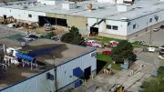 Firefighters Battle Industrial Blaze on G N Booth Drive in Windsor