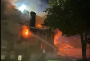 Former Church Saved After Fire in the Addition in London, Ont.