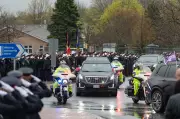 Funeral Held for Ontario Police Officer Killed in Highway 401 Crash