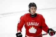 Gavin McKenna's Mom Accused of Sneaking Alcohol at Bar Ahead of NHL Draft