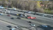 Highway 401 Westbound Express Lanes Reopen After Fiery Crash in Scarborough