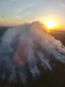 Lobstick Wildfire in Saskatchewan Calmer but Still Raging, Forcing Evacuations