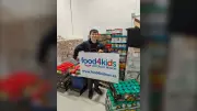 Local Volunteer Completes Peanut Butter Drive for Food-Insecure Children