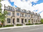 Luxury Townhomes in Toronto's Lytton Park Offer Detached-Home Feel