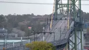 Macdonald Bridge in Halifax closed after scaffolding falls onto road
