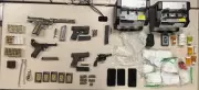 Man charged after gun, drugs seized in Toronto and Ajax raids: police