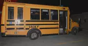 Man charged with impaired driving after crashing stolen school bus into McDonald's in Ajax