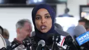 Man pleads guilty to spraying vinegar on Rep. Ilhan Omar at town hall