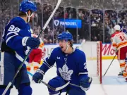 Maple Leafs' Nylander, Knies React to Draft Lottery Win in Viral Video