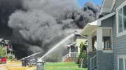 Massive Fire Engulfs Multiple Homes in Saskatoon, Emergency Crews Respond