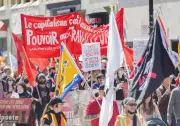Montreal Group Defends Guillotine Protest Against Labour Minister