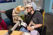 More Children's Hospitals Use Therapy Dogs to Help Kids Heal