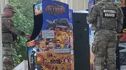 National Guard Troops Play Anti-Trump Arcade Games in D.C.