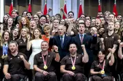 Olympians, Paralympians Honoured on Parliament Hill in Ottawa Ceremony