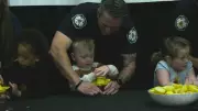 Pre-Schoolers Partner with First Responders for Camp Fundraiser Kickoff