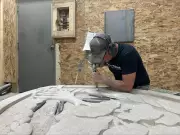 Saskatoon Cree School's New Limestone Art Tells a Lasting Story