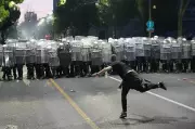 Serbian Police Clash with Protesters After Anti-Government Rally in Belgrade