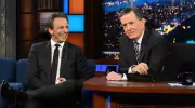 Seth Meyers Heartbroken Over Stephen Colbert's Late Show Exit