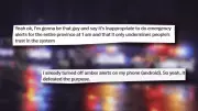 Some B.C. residents want Amber Alert system changed after notification backlash