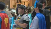 Superheroes Swarm Southcentre Mall for Make-A-Wish Canada