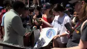 Toronto Argonauts GM 'Pinball' Clemons Inspires Guelph Elementary Students