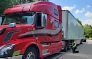 Truck Driver Arrested After Dragging Hydro Pole, Power Lines in Caledon
