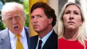 Trump Mocks Right-Wing Critics with AI Image, Including Tucker Carlson and Marjorie Taylor Greene