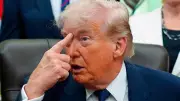 Trump Unveils Mock 'NICE' Logo for ICE Rebranding Effort