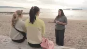 Volunteers Hand Out Whale Safety Cards at Vancouver Beaches After Jet Ski Strike