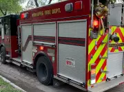 Winnipeg Firefighters Battle Grass Fire Covering 1,000 Square Meters