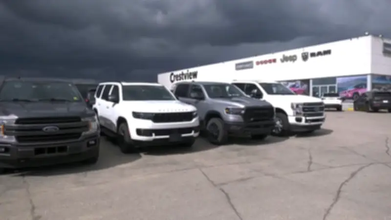 100% of Vehicles Damaged After Severe Hail Hits Regina Car Dealership