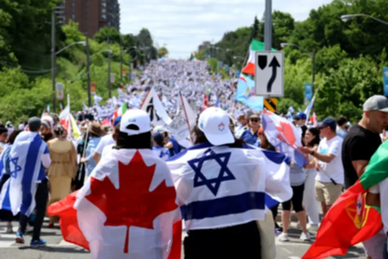 5 Arrested at Walk With Israel as Thousands Gather in Toronto