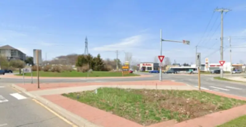 86-Year-Old Cyclist Hospitalized After Kitchener Roundabout Crash