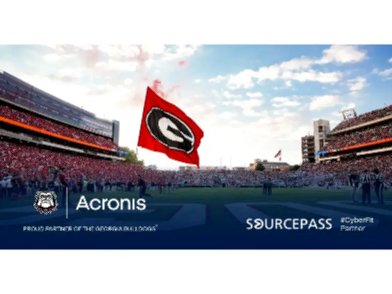 Acronis #TeamUp Partners with University of Georgia Athletics via Sourcepass Liberty