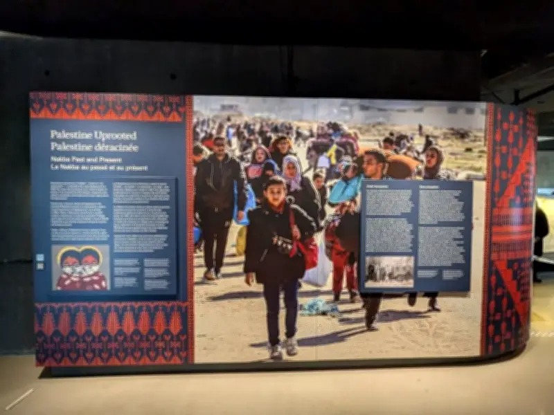 Adam Katz: Nakba exhibit at Canadian Museum for Human Rights is anti-Jewish propaganda