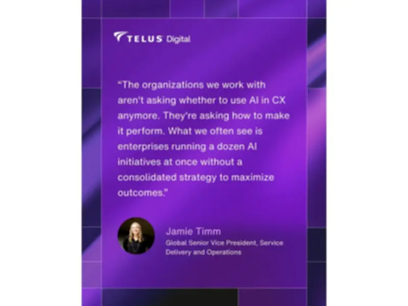 AI Performance Gap in Enterprise CX Revealed by TELUS Digital and Ryan Strategic Advisory